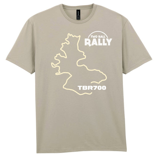 The TBR700 Route T-Shirt TBR700 Map