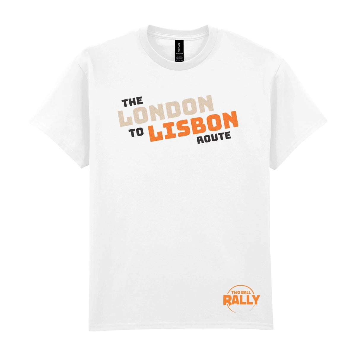 The London to Lisbon Route T-Shirt