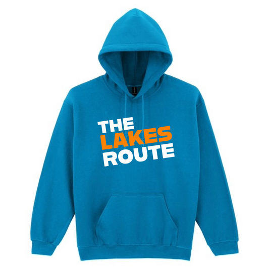 The Lakes Route Hoodie with Large Logo