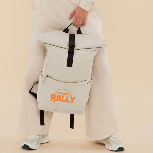 The Two Ball Rally Roll Top Ruck Sack