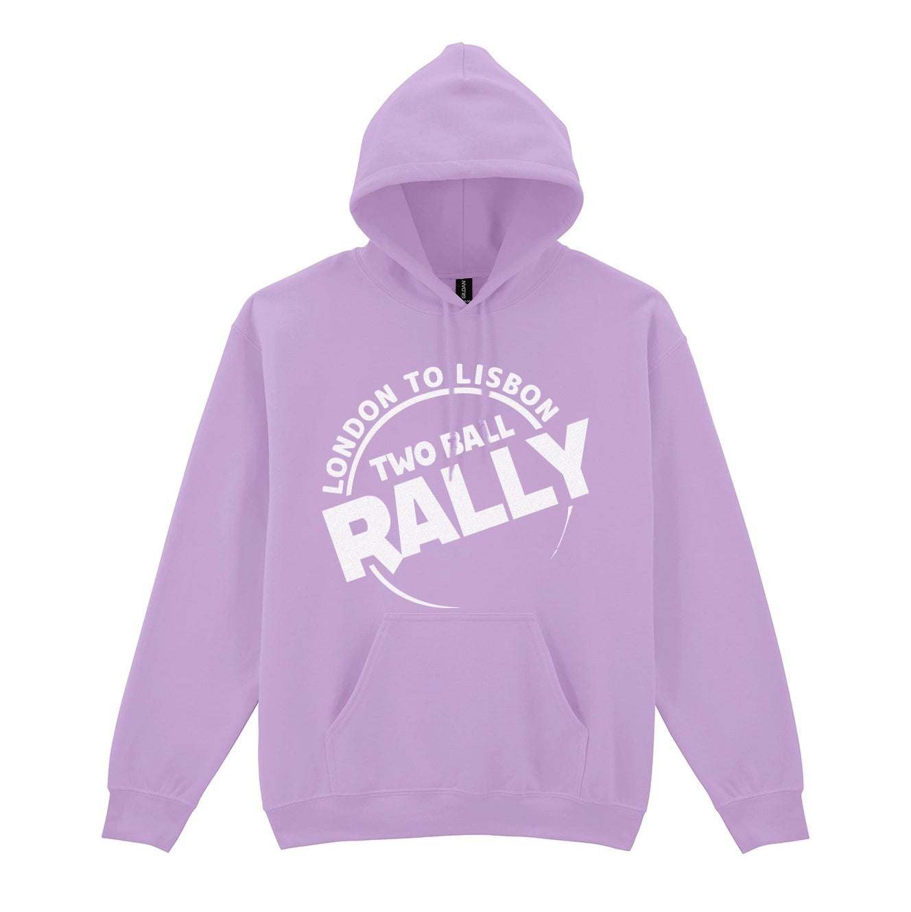 The London to Lisbon Route Hoodie Large Logo