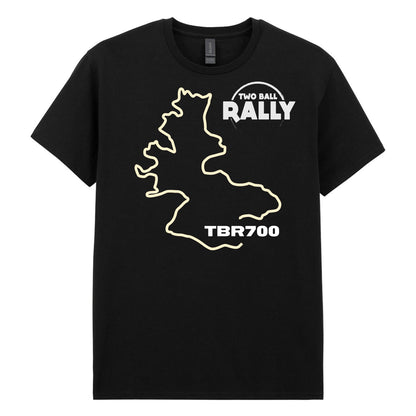 The TBR700 Route T-Shirt TBR700 Map