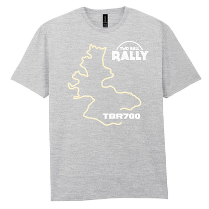 The TBR700 Route T-Shirt TBR700 Map
