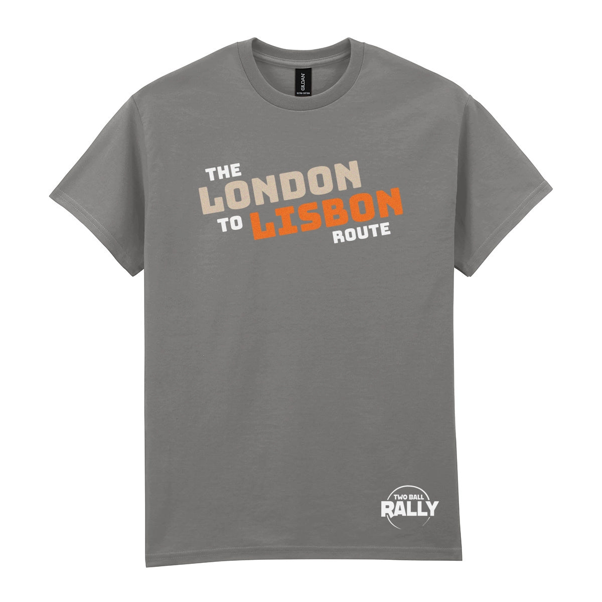 The London to Lisbon Route T-Shirt