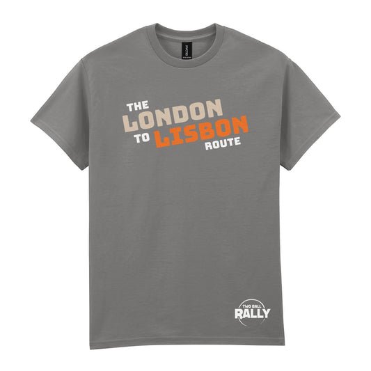 The London to Lisbon Route T-Shirt