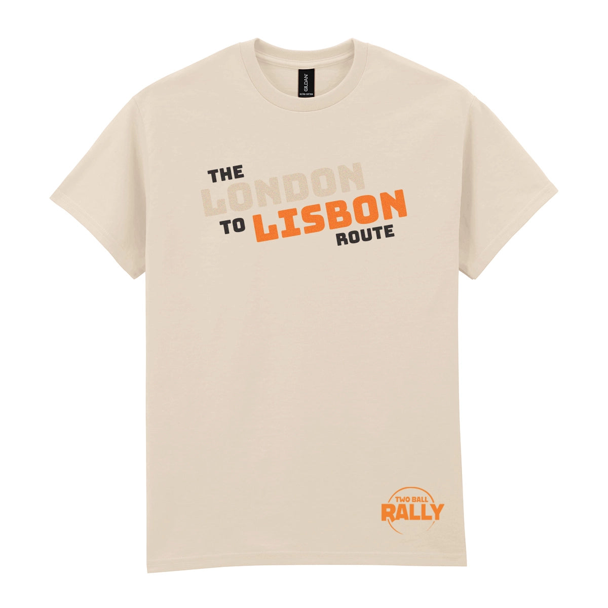 The London to Lisbon Route T-Shirt