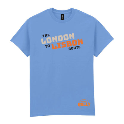 The London to Lisbon Route T-Shirt