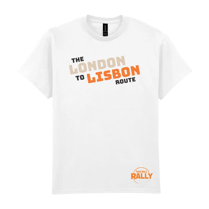 The London to Lisbon Route T-Shirt