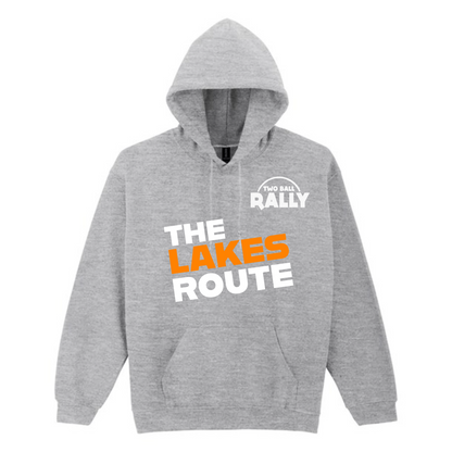 The Lakes Route Hoodie with Two Ball Logo