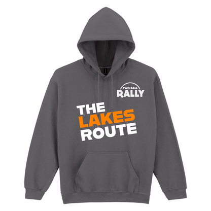 The Lakes Route Hoodie with Two Ball Logo