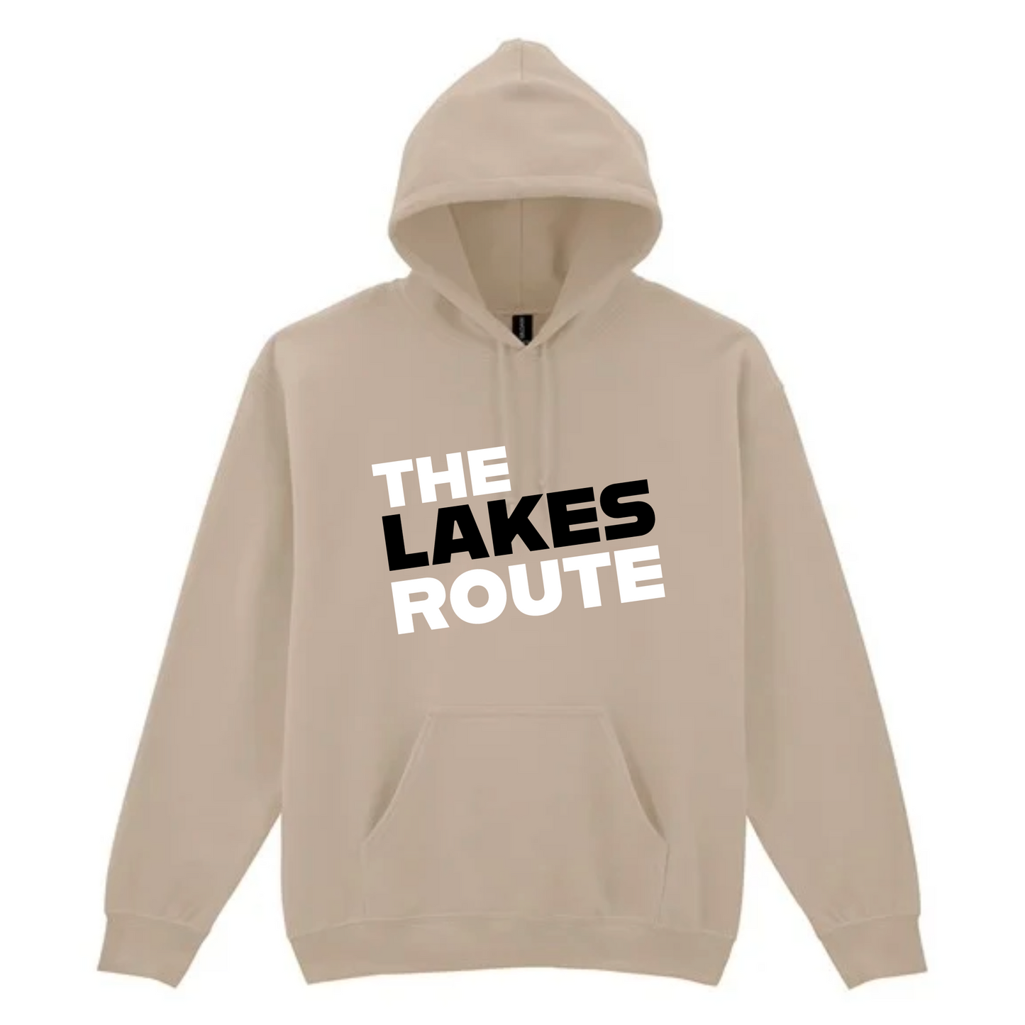The Lakes Route Hoodie with Large Logo
