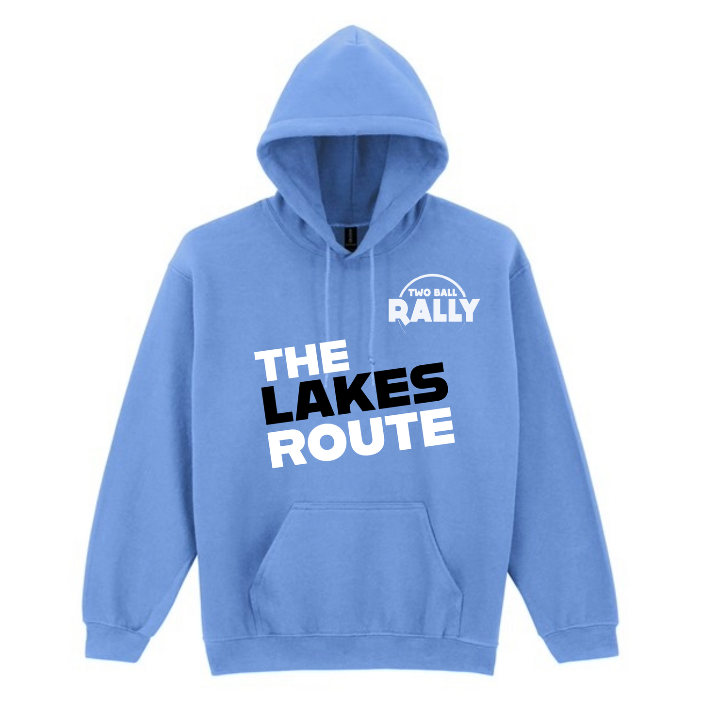 The Lakes Route Hoodie with Two Ball Logo