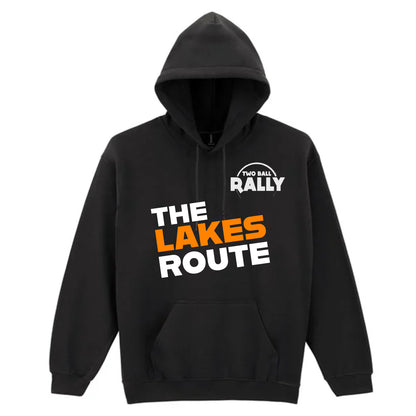 The Lakes Route Hoodie with Two Ball Logo