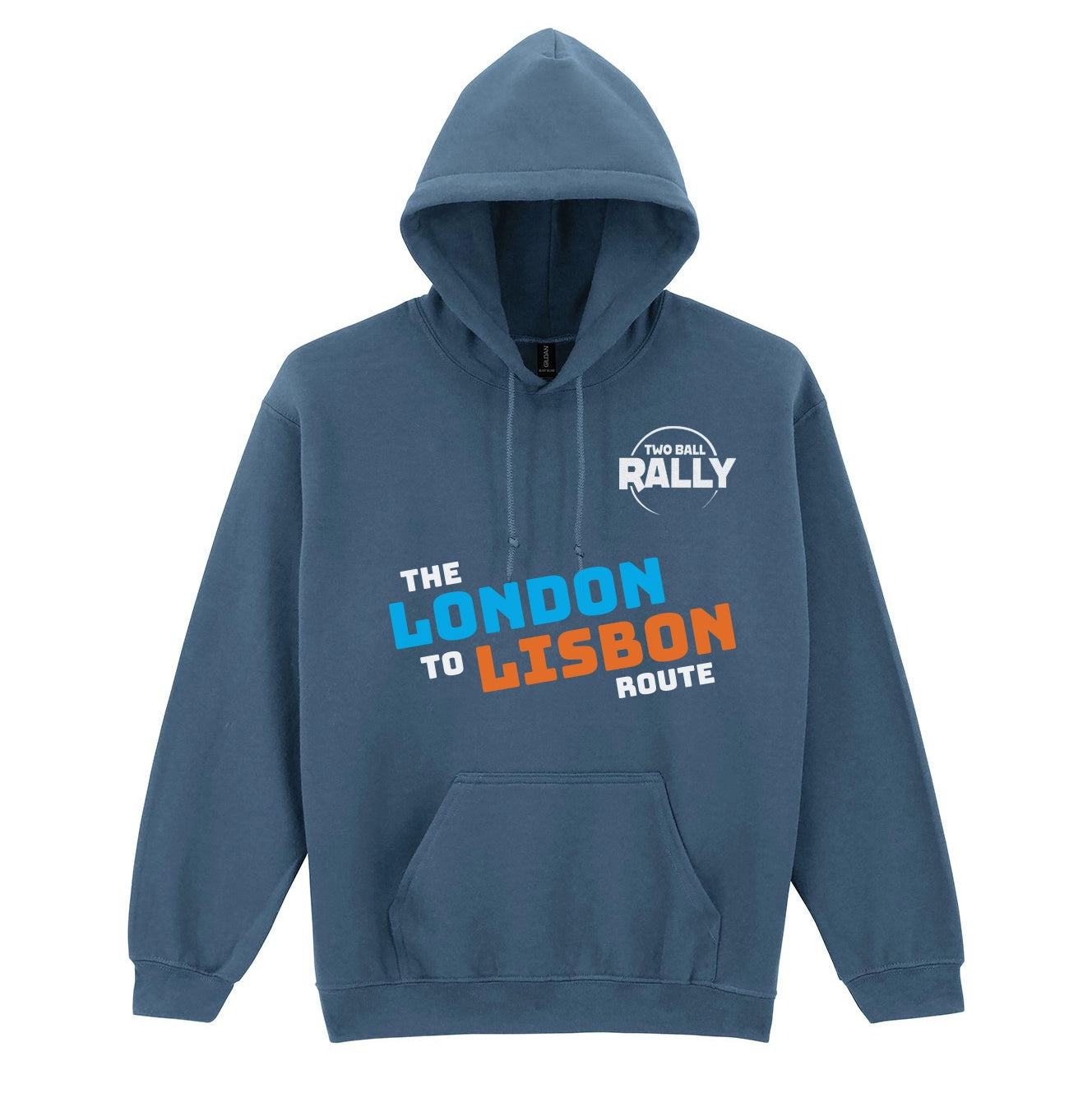 The London to Lisbon Route Hoodie