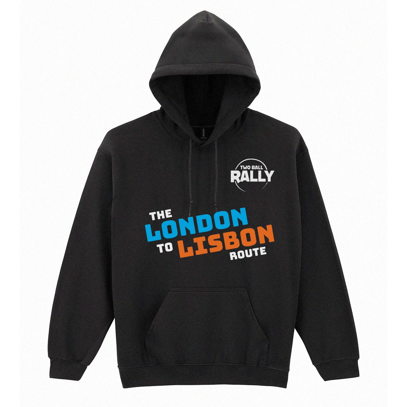 The London to Lisbon Route Hoodie