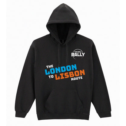 The London to Lisbon Route Hoodie