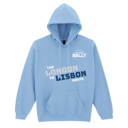 The London to Lisbon Route Hoodie