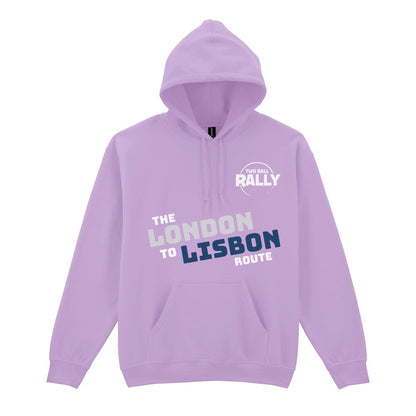The London to Lisbon Route Hoodie