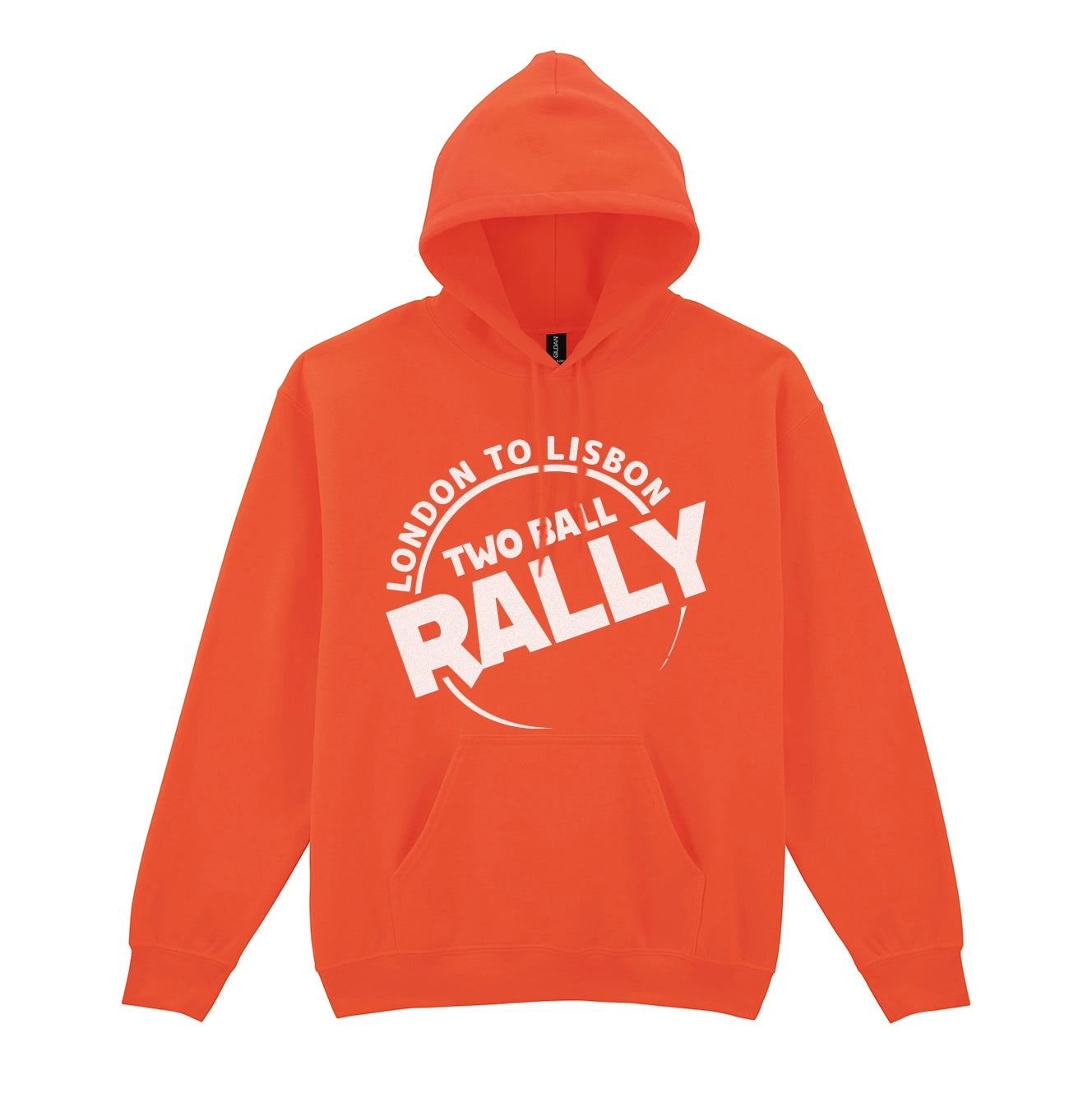 The London to Lisbon Route Hoodie Large Logo