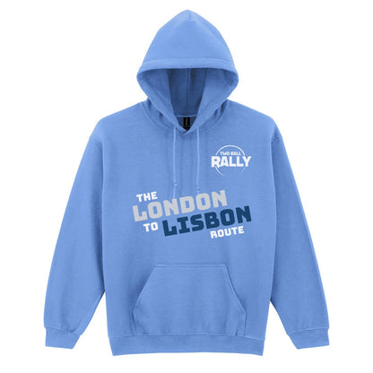 The London to Lisbon Route Hoodie