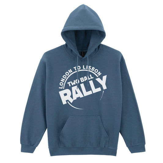 The London to Lisbon Route Hoodie Large Logo