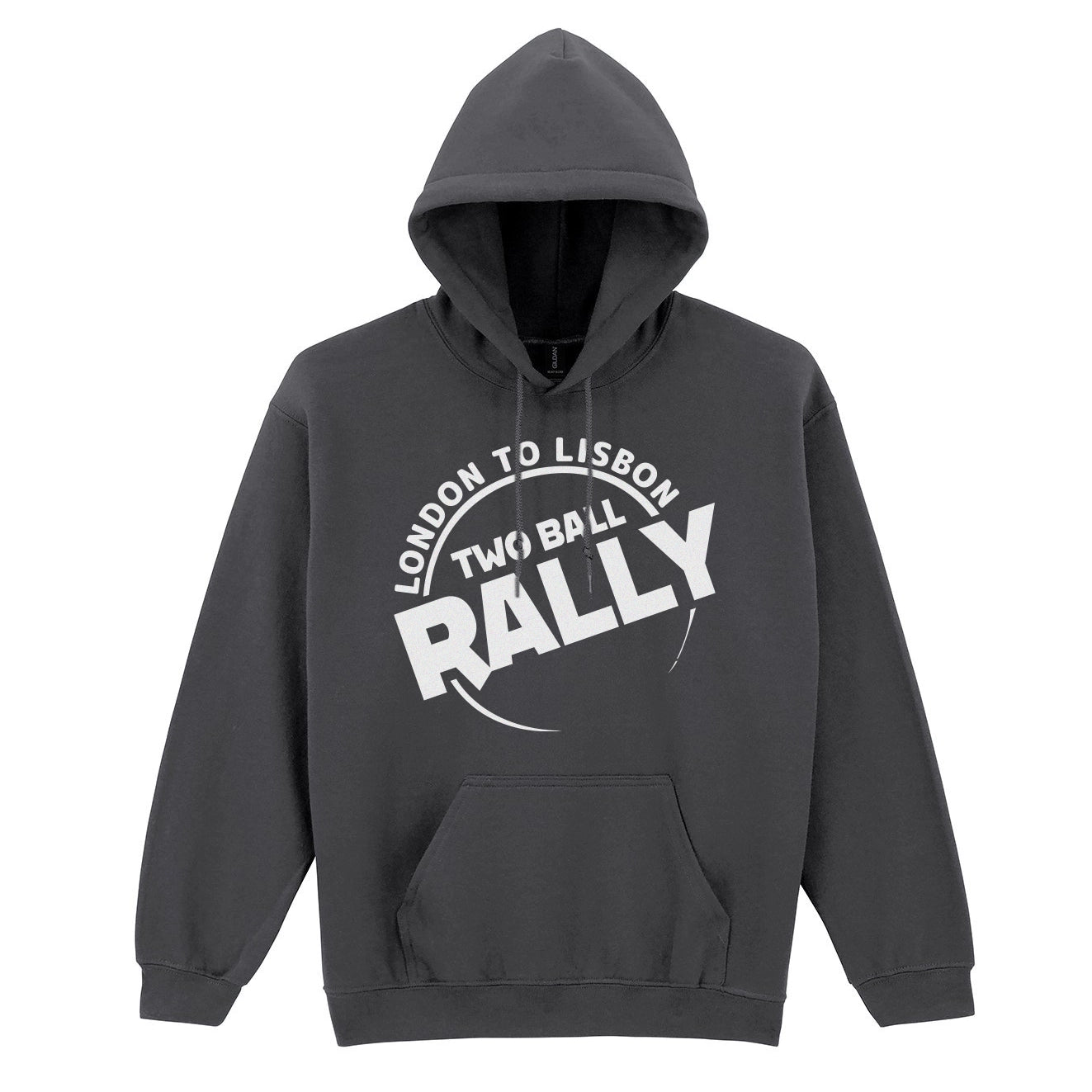 The London to Lisbon Route Hoodie Large Logo