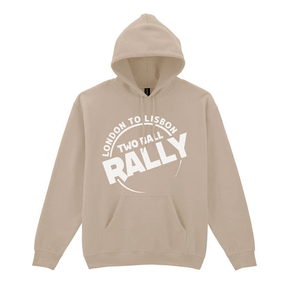 The London to Lisbon Route Hoodie Large Logo